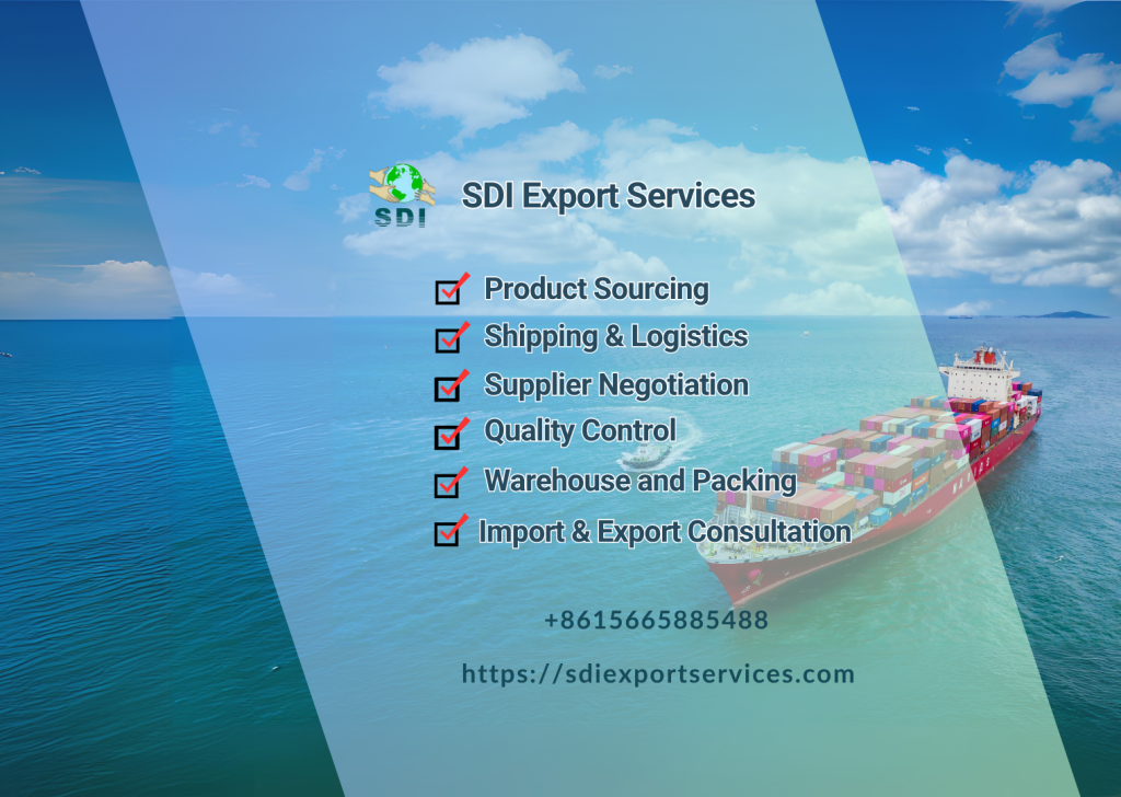SDI Export Services China sourcing and supplier support