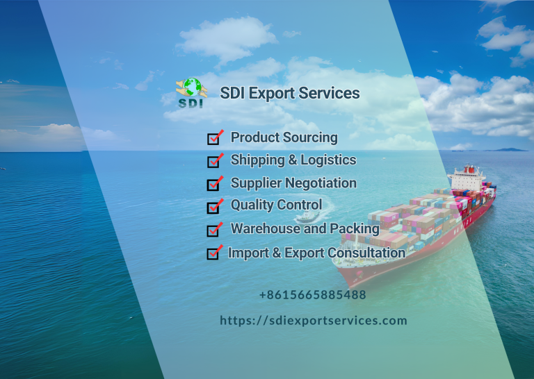 SDI Export Services China sourcing and supplier support