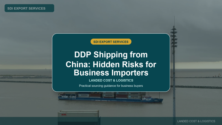 SDI sourcing case study from sourcing to delivery