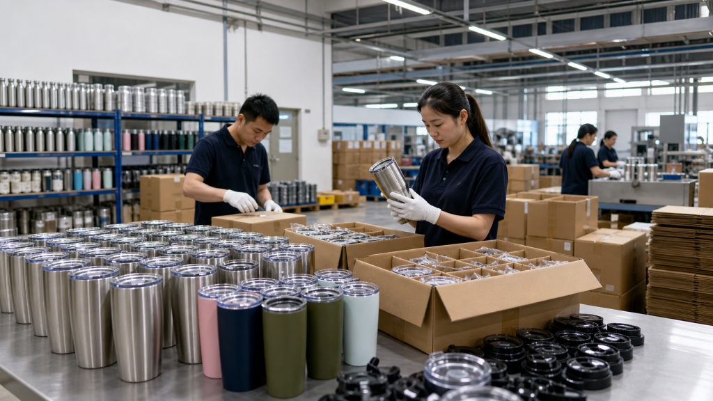 Promotional products custom logo sourcing image for a China case study