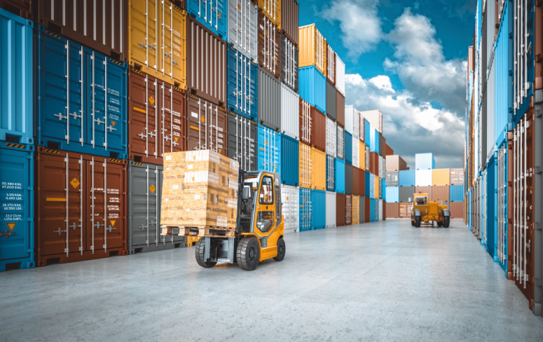 Container shipping image for mixed shipment export document readiness case study
