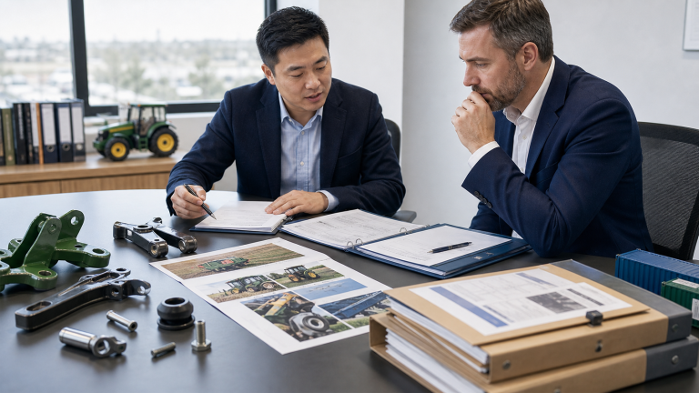 SDI procurement review scene for preparing a product specification sheet before China sourcing