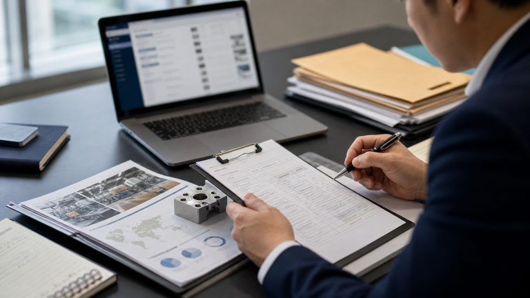 SDI risk review scene for supplier payment milestone control before production